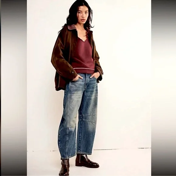 WE THE FREE VALENTINE OVERSIZED SLOUCHY BAGGY PULLOVER CASUAL SWEATER NWOT - Picture 5 of 12